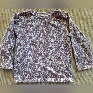 Kate Quinn floral long-sleeve shirt